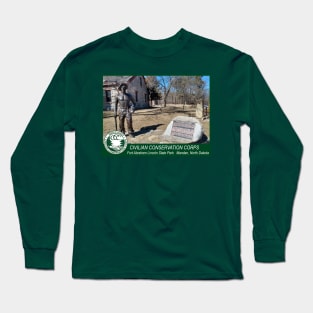 Civilian Conservation Corps Fort Abraham Lincoln Long Sleeve T-Shirt